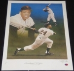 Willie Mays Autographed Pelusso (New York Giants)